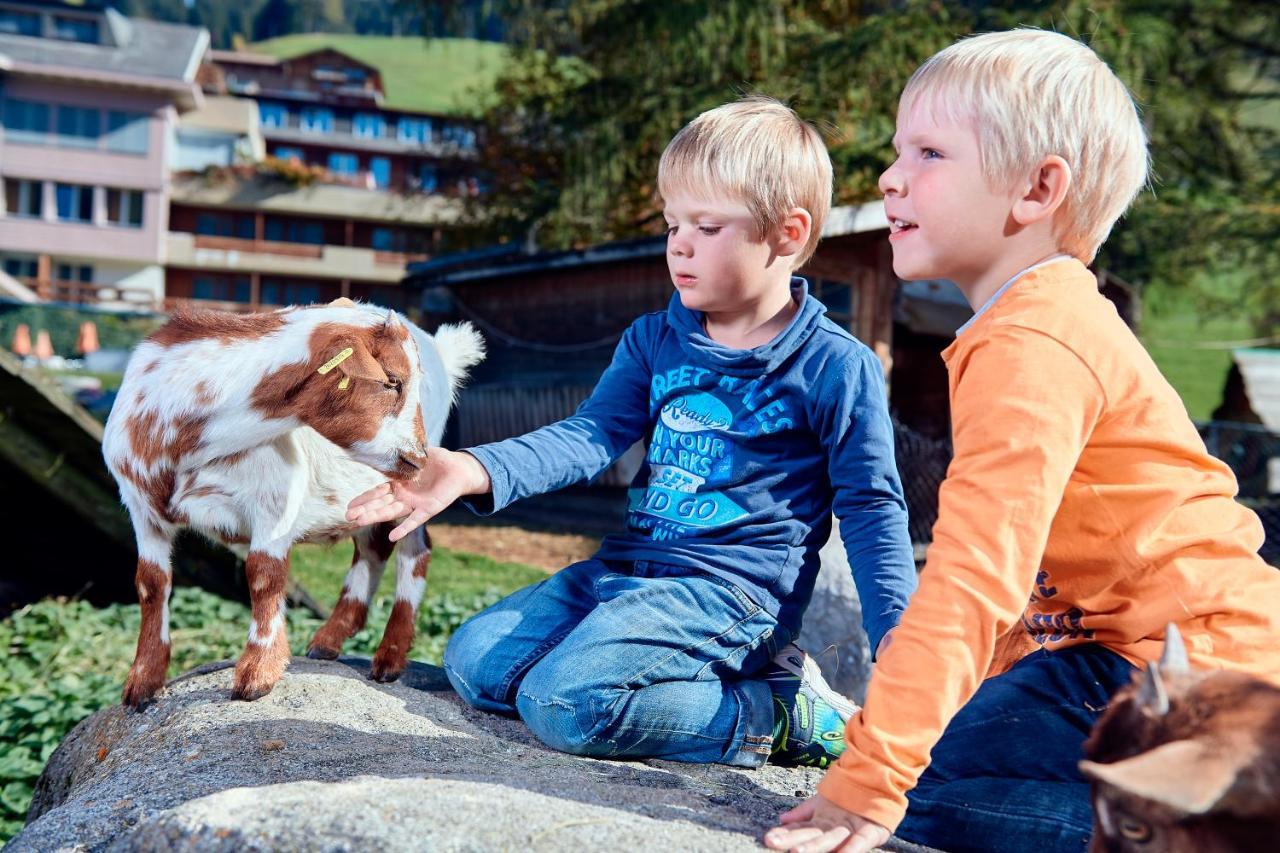 Ferien- Und Familienhotel Alpina Adelboden Ngoại thất bức ảnh