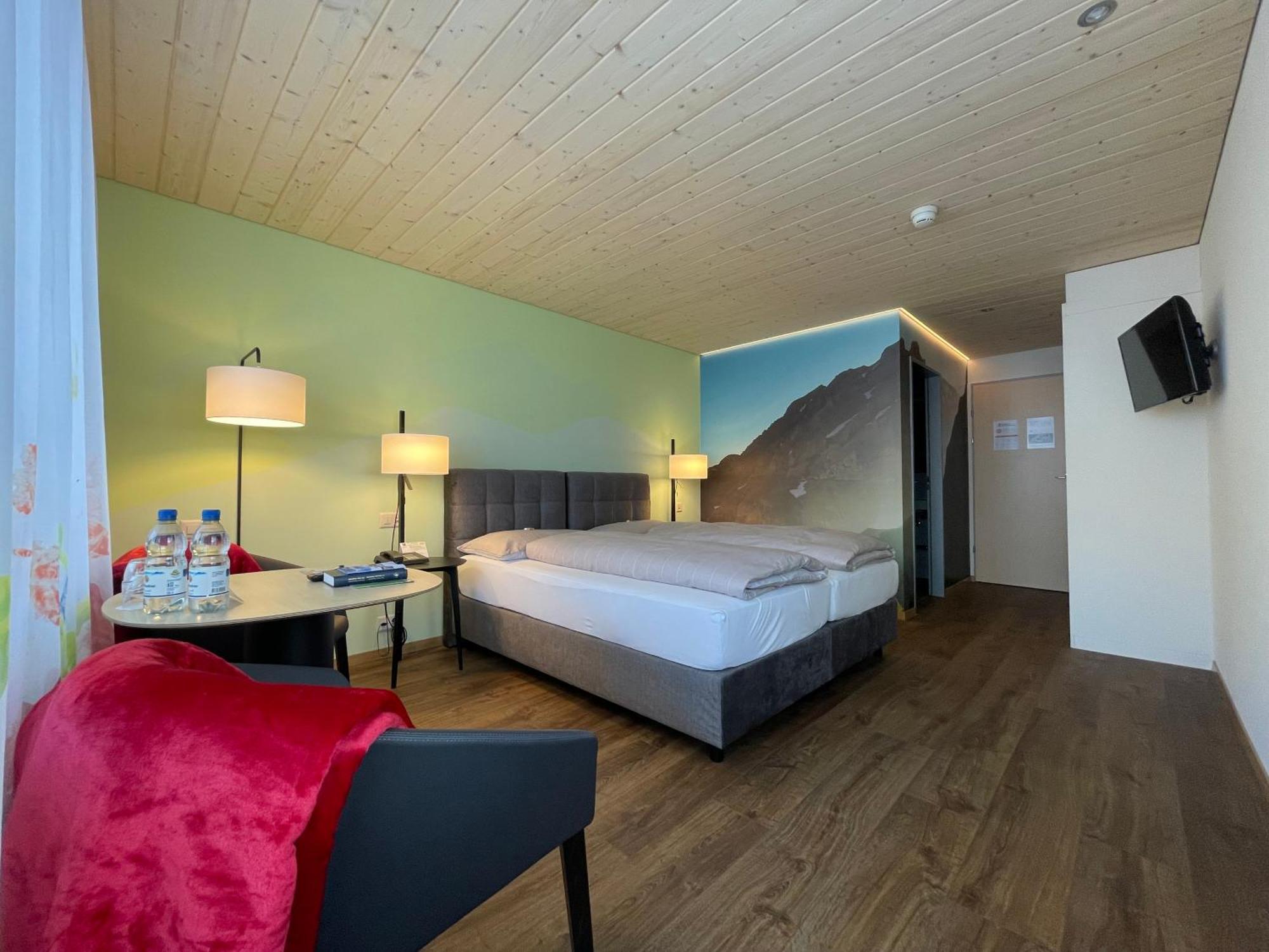 Ferien- Und Familienhotel Alpina Adelboden Ngoại thất bức ảnh