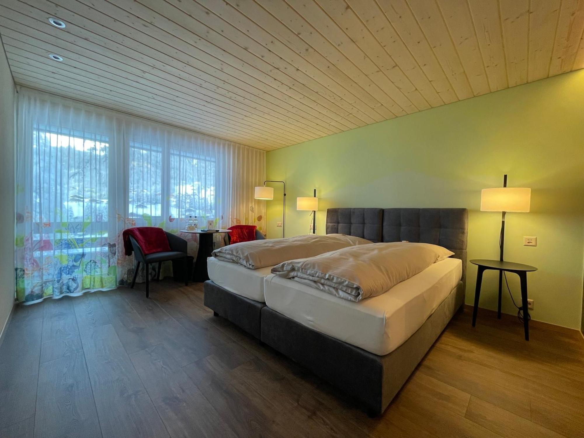 Ferien- Und Familienhotel Alpina Adelboden Ngoại thất bức ảnh